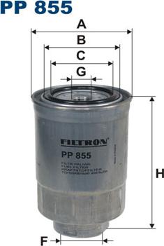 Filtron PP855 - Bränslefilter xdelar.se