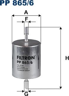 Filtron PP 865/6 - Bränslefilter xdelar.se