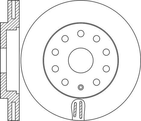 Febi Bilstein 43929 - Bromsskiva xdelar.se