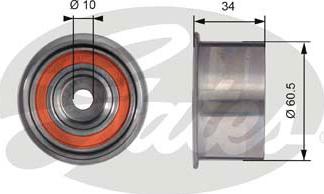 Gates T41226 - Styrrulle, kuggrem xdelar.se