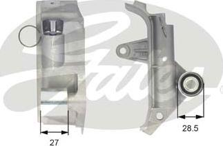 Gates T43025 - Vibrationsdämpare, kuggrem xdelar.se