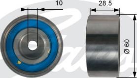 Gates T42226 - Styrrulle, kuggrem xdelar.se