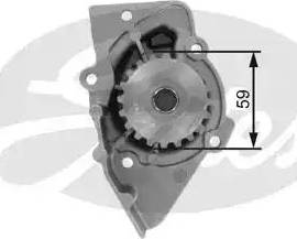 Gates Z80499 - Vattenpump xdelar.se