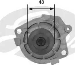 Gates Z80444 - Vattenpump xdelar.se