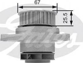 Gates Z80536 - Vattenpump xdelar.se