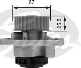 Gates Z80528 - Vattenpump xdelar.se