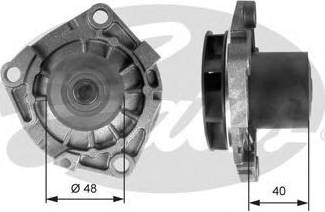 Gates Z80658 - Vattenpump xdelar.se