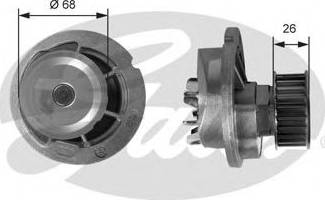 Gates Z80652 - Vattenpump xdelar.se