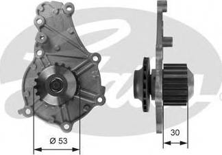 Gates Z80657 - Vattenpump xdelar.se