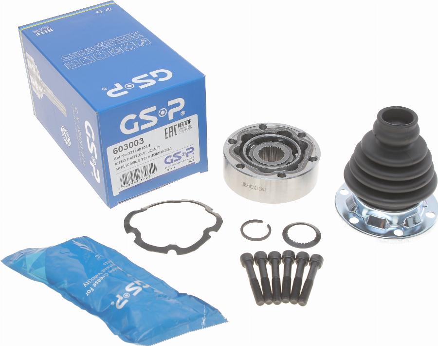 GSP 603003 - Ledsats, drivaxel xdelar.se