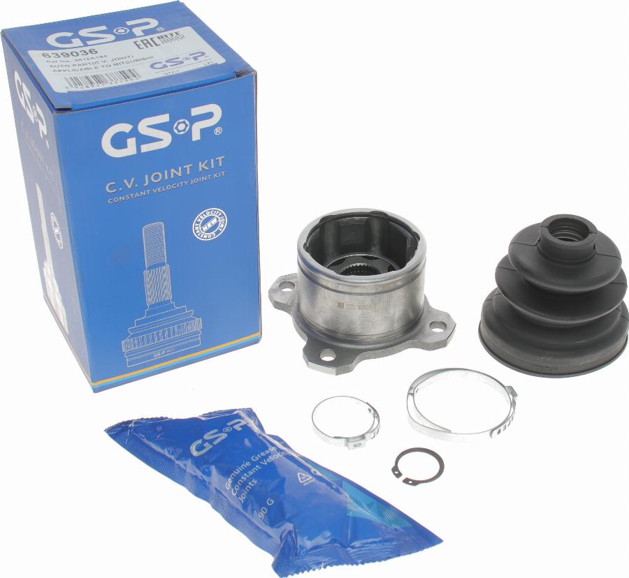 GSP 639036 - Ledsats, drivaxel xdelar.se