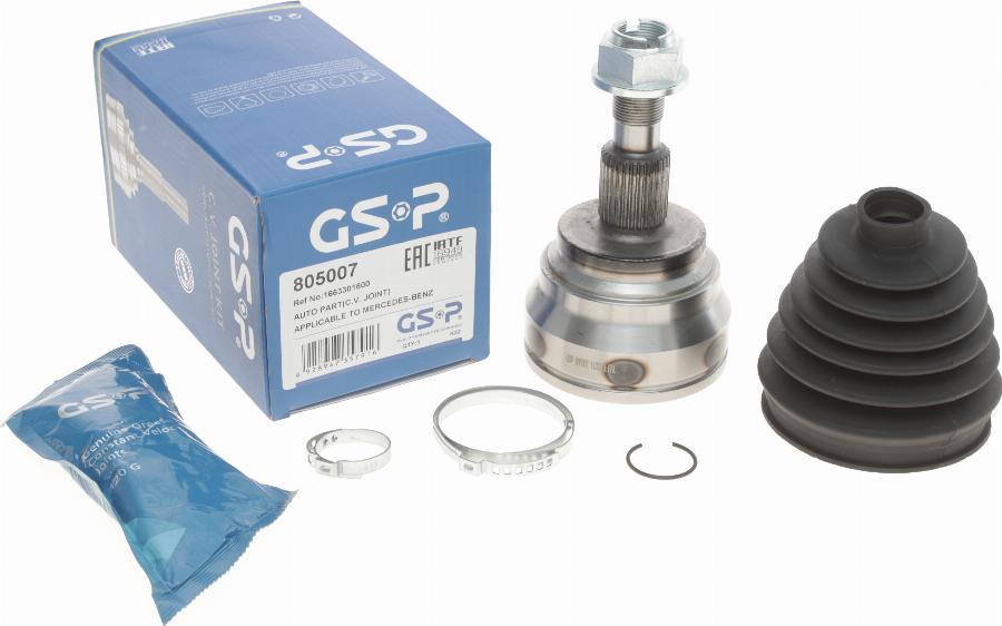 GSP 805007 - Ledsats, drivaxel xdelar.se