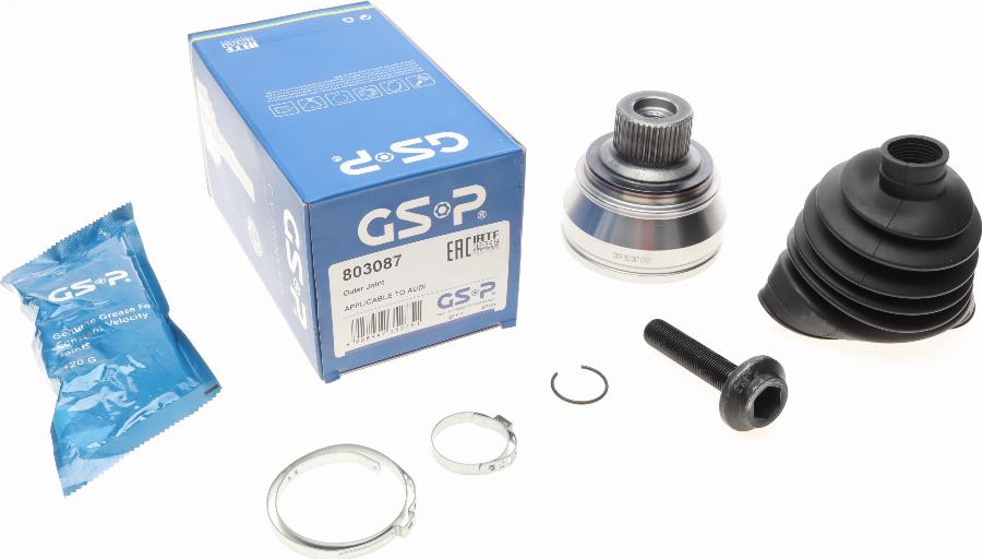 GSP 803087 - Ledsats, drivaxel xdelar.se