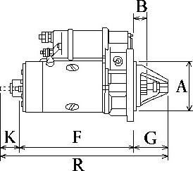 HC-Cargo 113932 - Startmotor xdelar.se