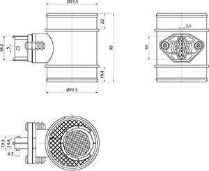 HC-Cargo 182654 - Luftmassesensor xdelar.se