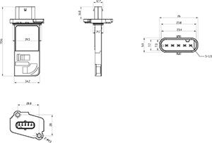 HC-Cargo 182256 - Luftmassesensor xdelar.se