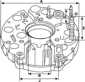 HC-Cargo 233778 - Likriktare, generator xdelar.se