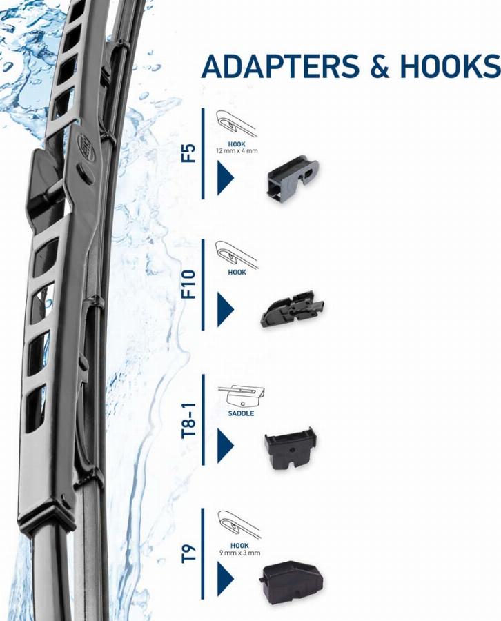 HELLA 9XW 184 107-241 - Torkarblad xdelar.se