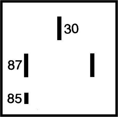 HELLA 4RA 007 507-081 - Relä, huvudström xdelar.se