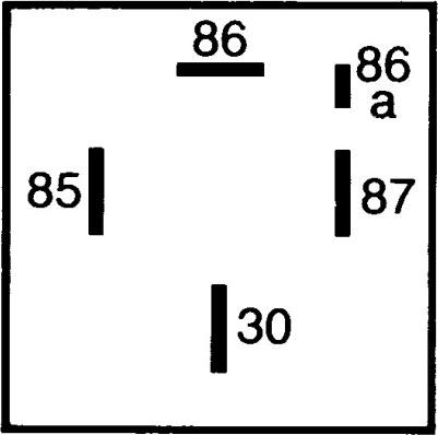 HELLA 4RA 007 507-071 - Relä, huvudström xdelar.se