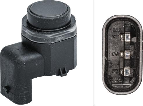 HELLA 6PX 358 141-541 - Sensor, parkeringshjälp xdelar.se