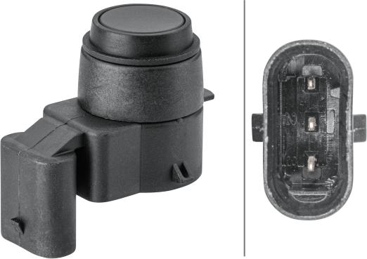 HELLA 6PX358 141-831 - Sensor, parkeringshjälp xdelar.se