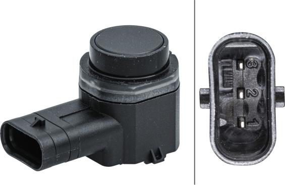 HELLA 6PX 358 141-341 - Sensor, parkeringshjälp xdelar.se