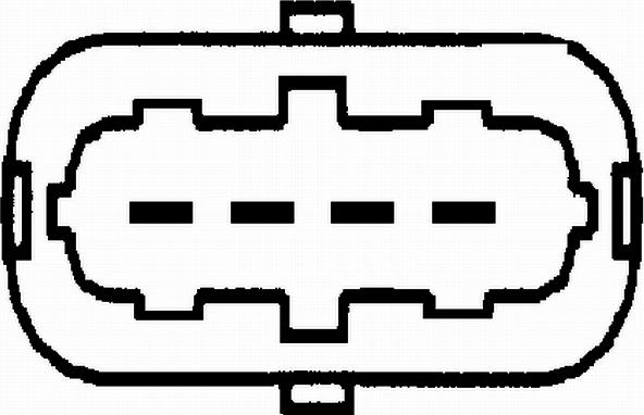 HELLA 8ET 009 142-731 - Luftmassesensor xdelar.se