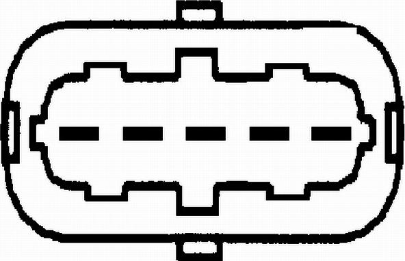 HELLA 8ET 009 142-981 - Luftmassesensor xdelar.se