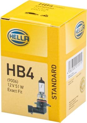 HELLA 8GH 005 636-121 - Glödlampa, fjärrstrålkastare xdelar.se