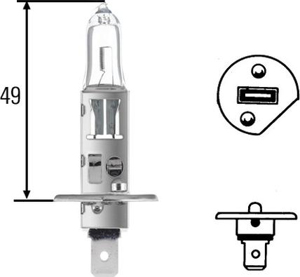 HELLA 8GH 002 089-153 - Glödlampa, huvudstrålkastare xdelar.se