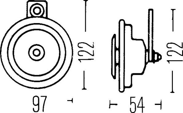 HELLA 3AL 002 952-871 - Ljudsignal xdelar.se