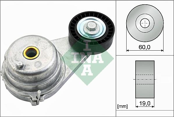 INA 534 0541 10 - Remsträckare, flerspårsrem xdelar.se