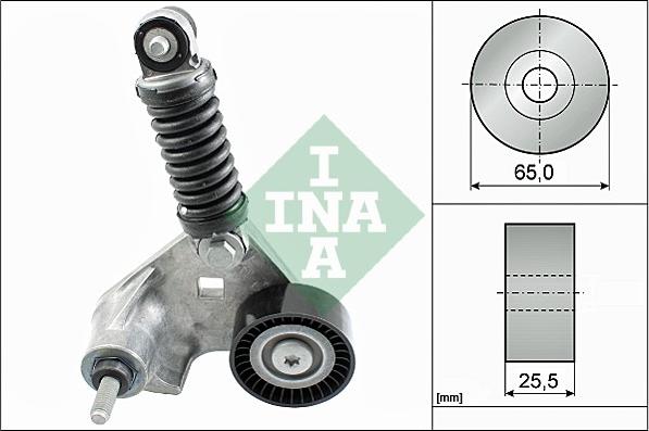 INA 534 0169 10 - Remsträckare, flerspårsrem xdelar.se