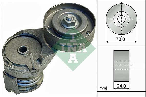 INA 534 0138 30 - Remsträckare, flerspårsrem xdelar.se