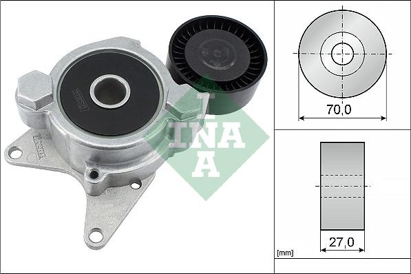 INA 534 0174 10 - Remsträckare, flerspårsrem xdelar.se