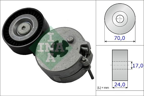 INA 534 0333 10 - Remsträckare, flerspårsrem xdelar.se