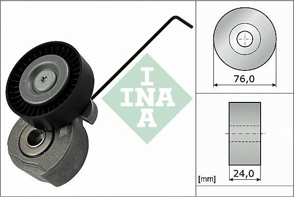 INA 534 0324 10 - Remsträckare, flerspårsrem xdelar.se