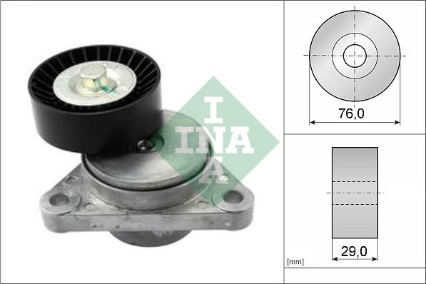 INA 534 0290 10 - Remsträckare, flerspårsrem xdelar.se