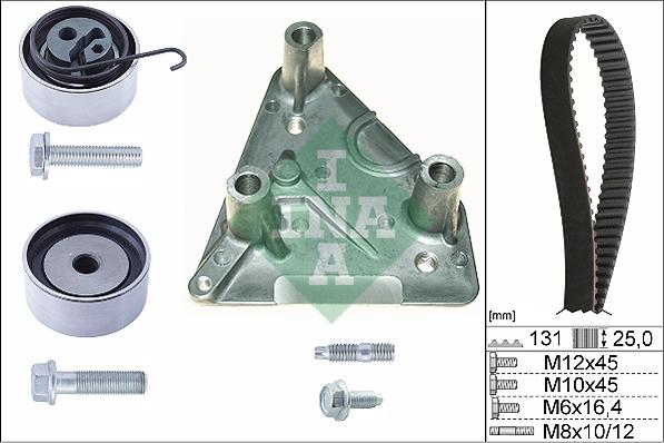 INA 530 0492 10 - Tand / styrremssats xdelar.se