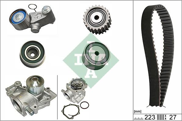 INA 530 0426 30 - Vattenpump + kuggremssats xdelar.se