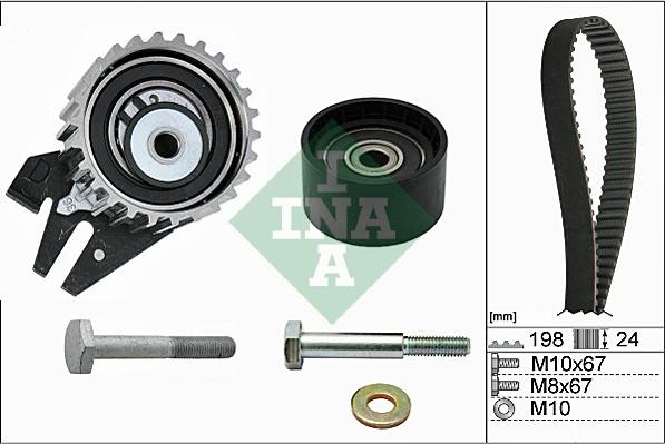 INA 530 0626 10 - Tand / styrremssats xdelar.se