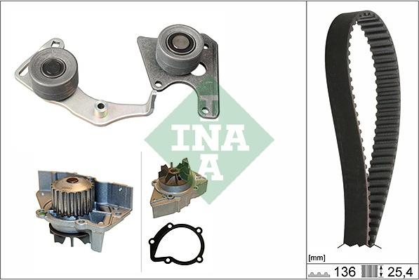 INA 530 0096 31 - Vattenpump + kuggremssats xdelar.se