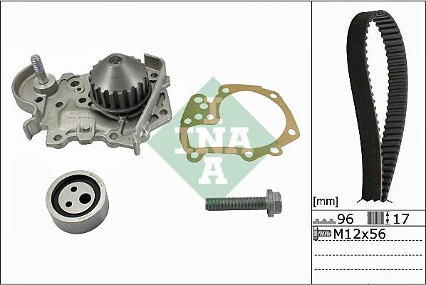 INA 530 0191 31 - Vattenpump + kuggremssats xdelar.se