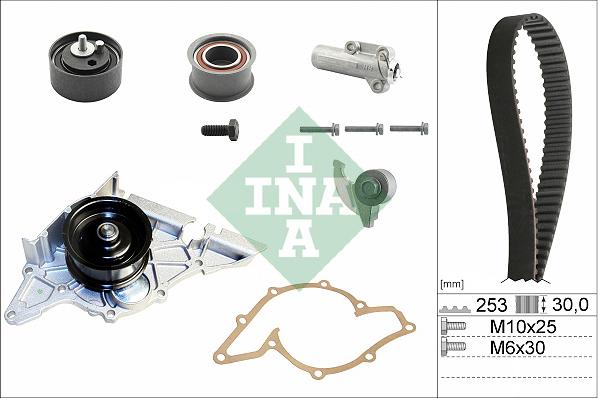 INA 530 0179 33 - Vattenpump + kuggremssats xdelar.se