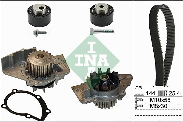 INA 530 0235 30 - Vattenpump + kuggremssats xdelar.se