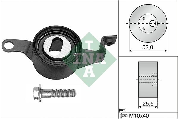 INA 531 0225 10 - Spännrulle, tandrem xdelar.se