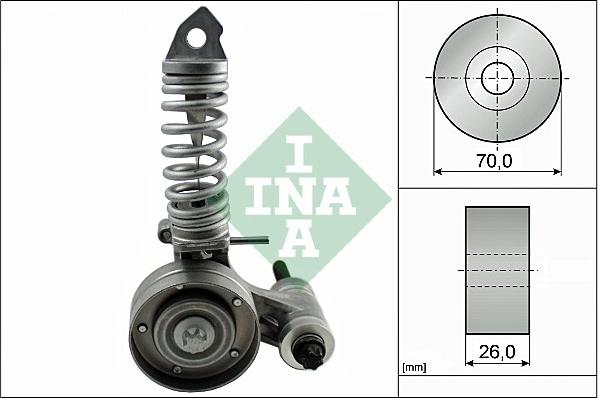 INA 533 0085 30 - Remsträckare, flerspårsrem xdelar.se