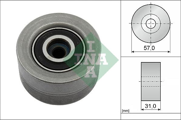 INA 532099210 - Styrrulle, kuggrem xdelar.se