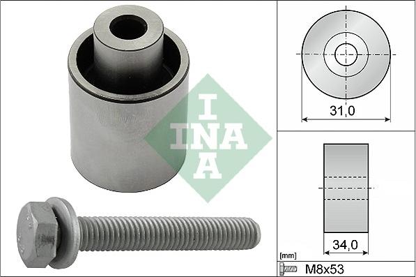 INA 532 0833 10 - Styrrulle, kuggrem xdelar.se